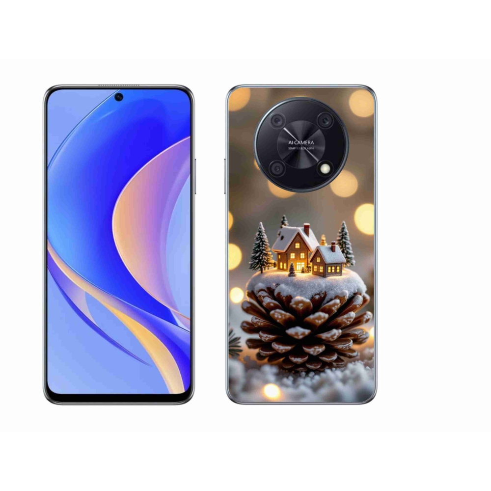 mmCase gél tok a Huawei Nova Y90-hez – téli falu