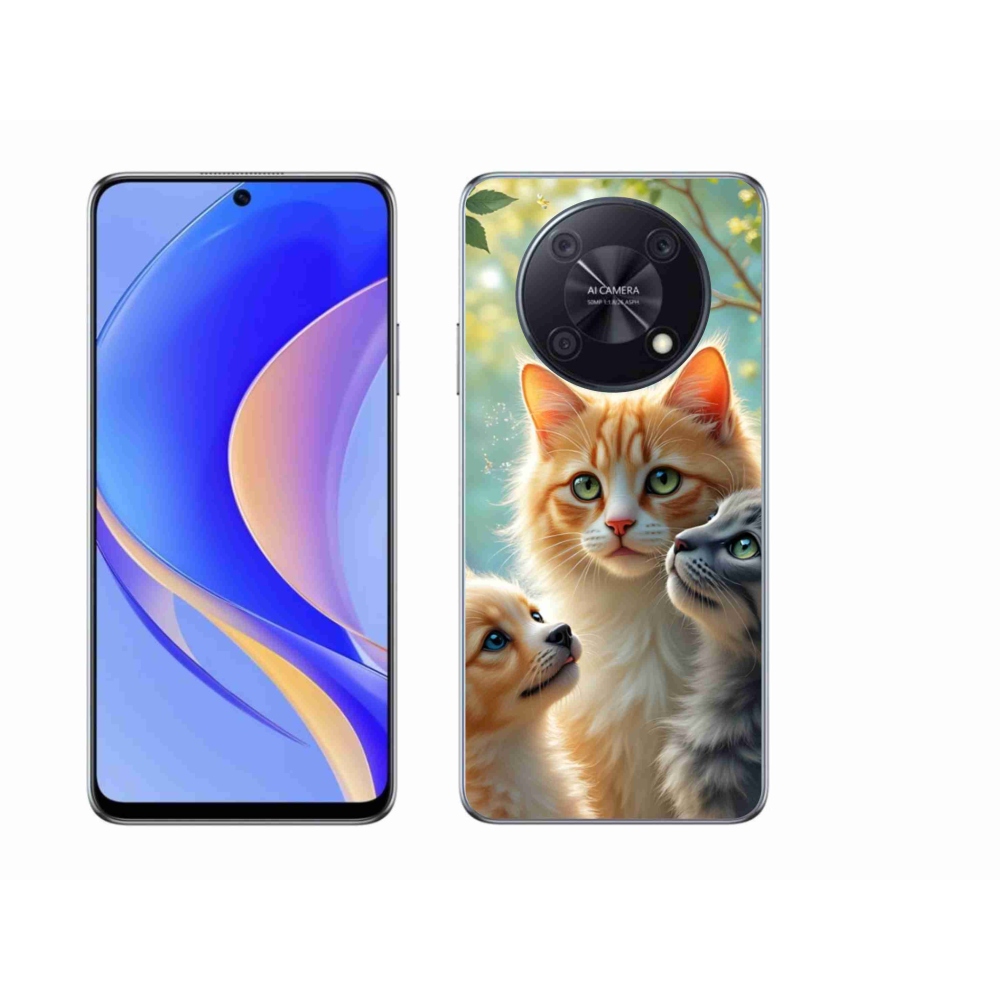 Gél borító mmCase a Huawei Nova Y90 - állati barátság 2