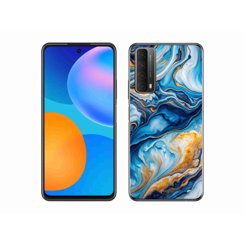 Zselés borítás mmCase a Huawei P Smart (2021) - absztrakt motívum 34