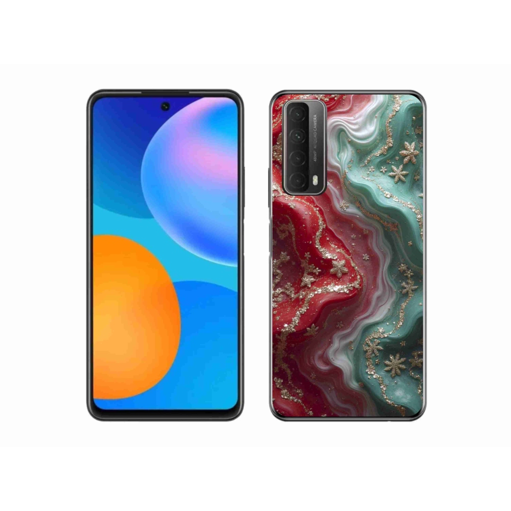 Zselés borítás mmCase a Huawei P Smart (2021) - absztrakt motívum 54
