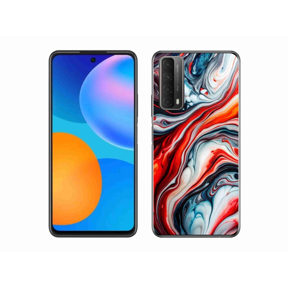 Zselés borítás mmCase a Huawei P Smart (2021) - absztrakt motívum 63