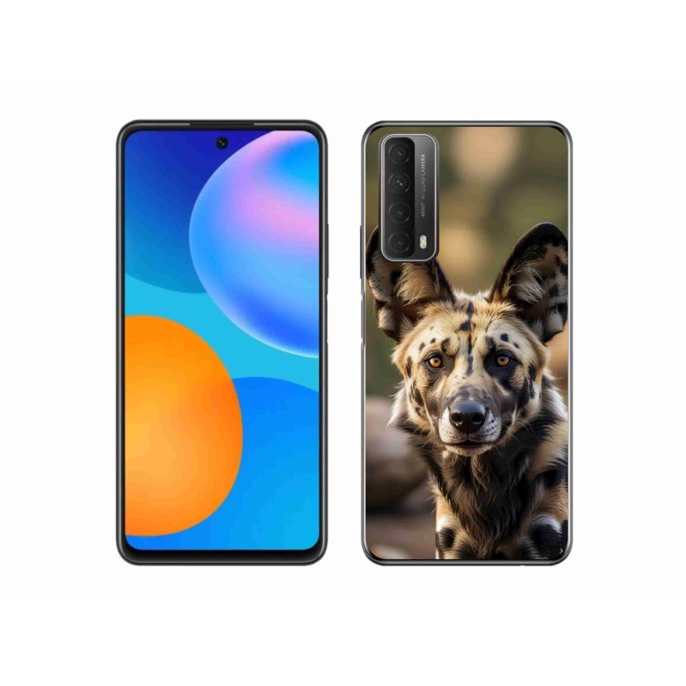 mmCase gél tok a Huawei P Smart (2021) készülékhez – afrikai vadkutya