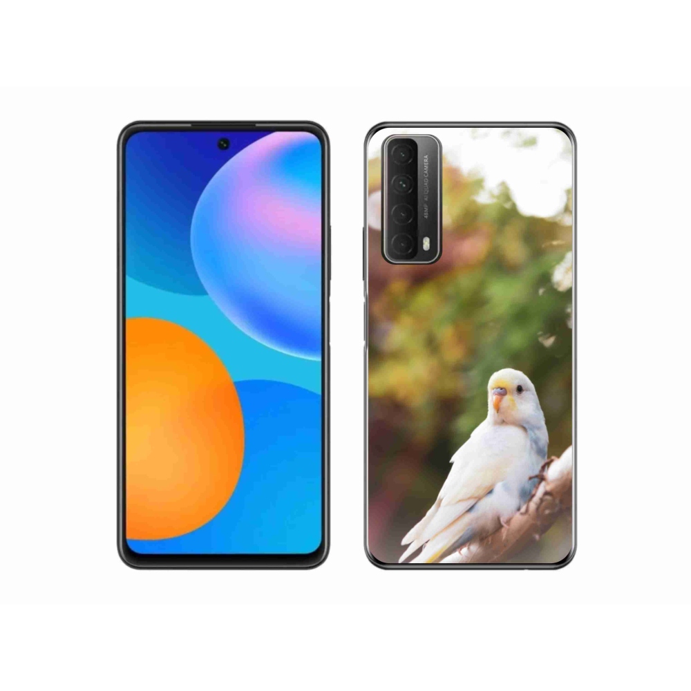 Gél védőhuzat mmCase a Huawei P Smart (2021) - andulka fehér