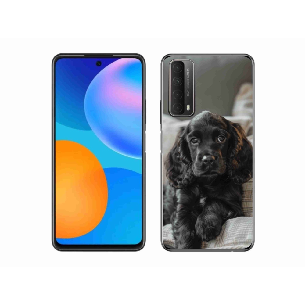 Zselés borítás mmCase a Huawei P Smart (2021) - English Cocker Spaniel számára