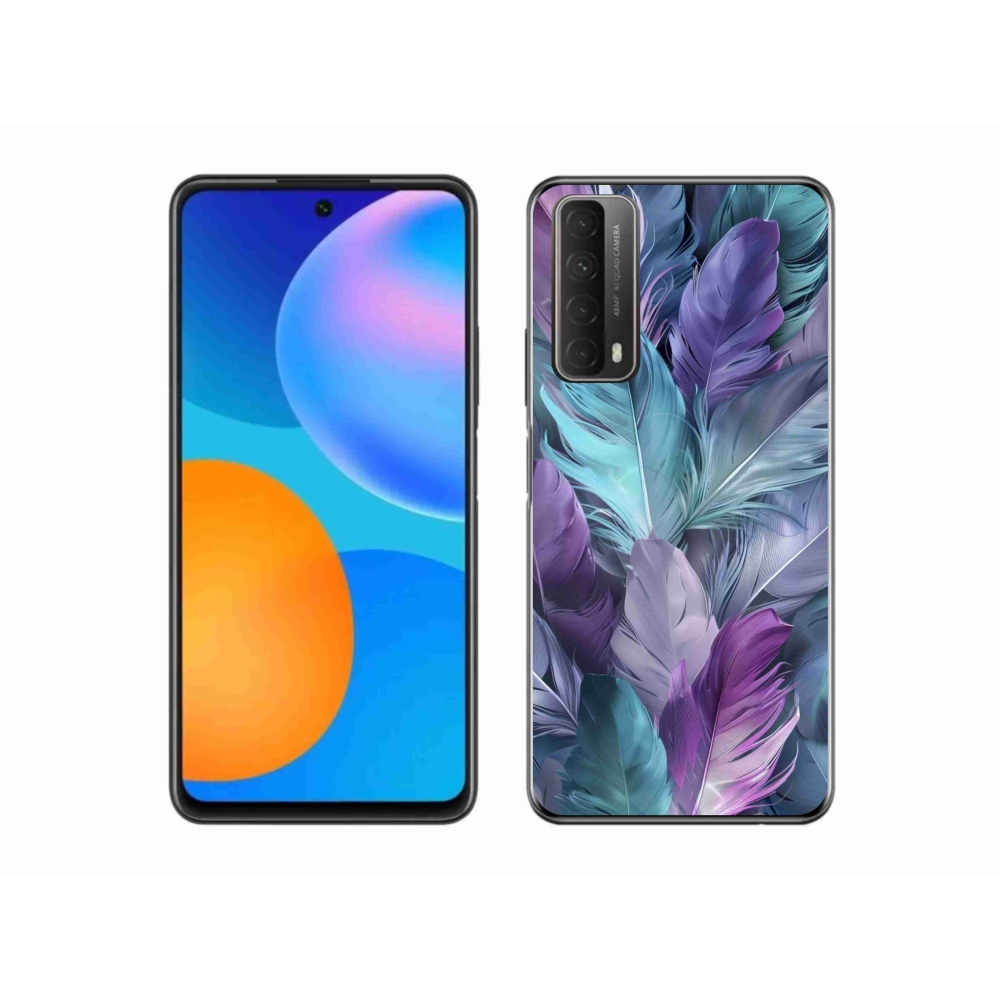 Zselés borítás mmCase a Huawei P Smart (2021) - színes toll 2