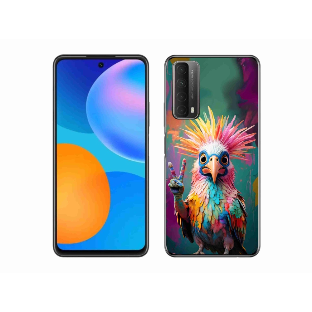 mmCase gél tok a Huawei P Smart (2021) készülékhez – színes lázadó