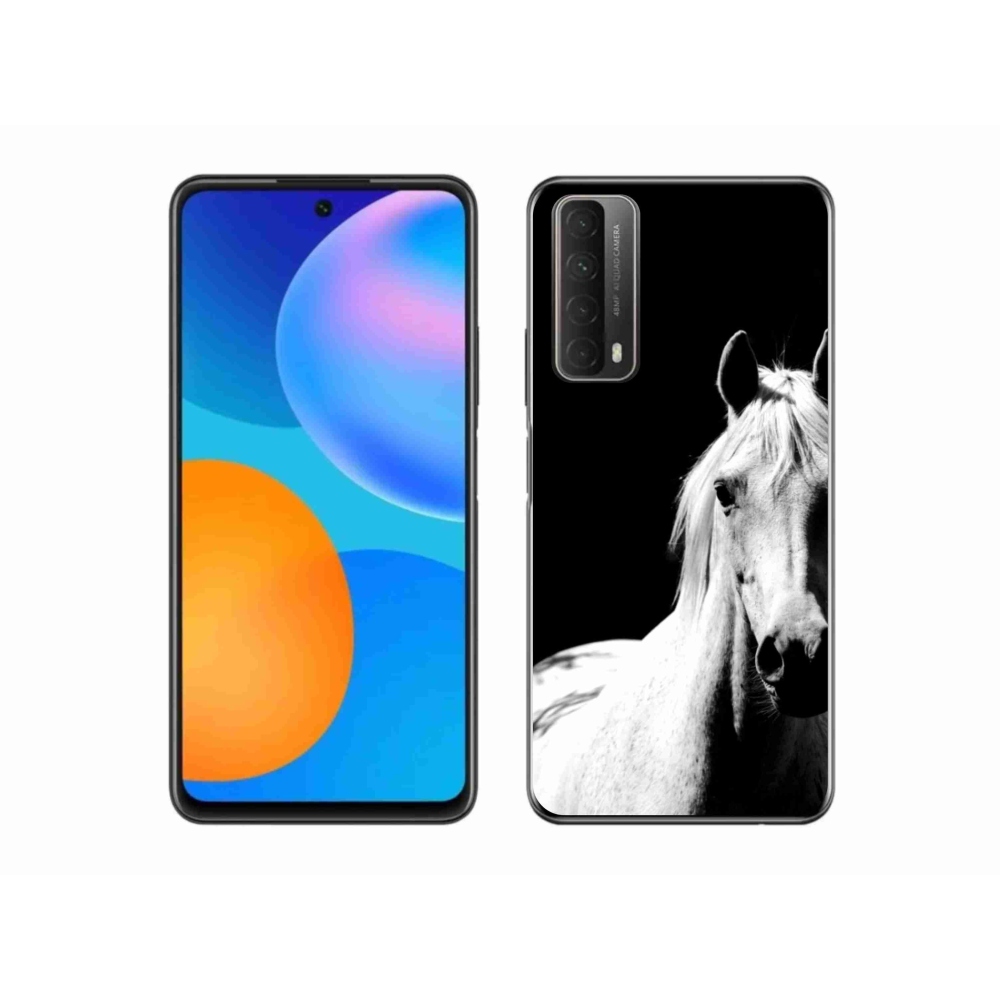 Zselés borítás mmCase a Huawei P Smart (2021) - fehér ló 5