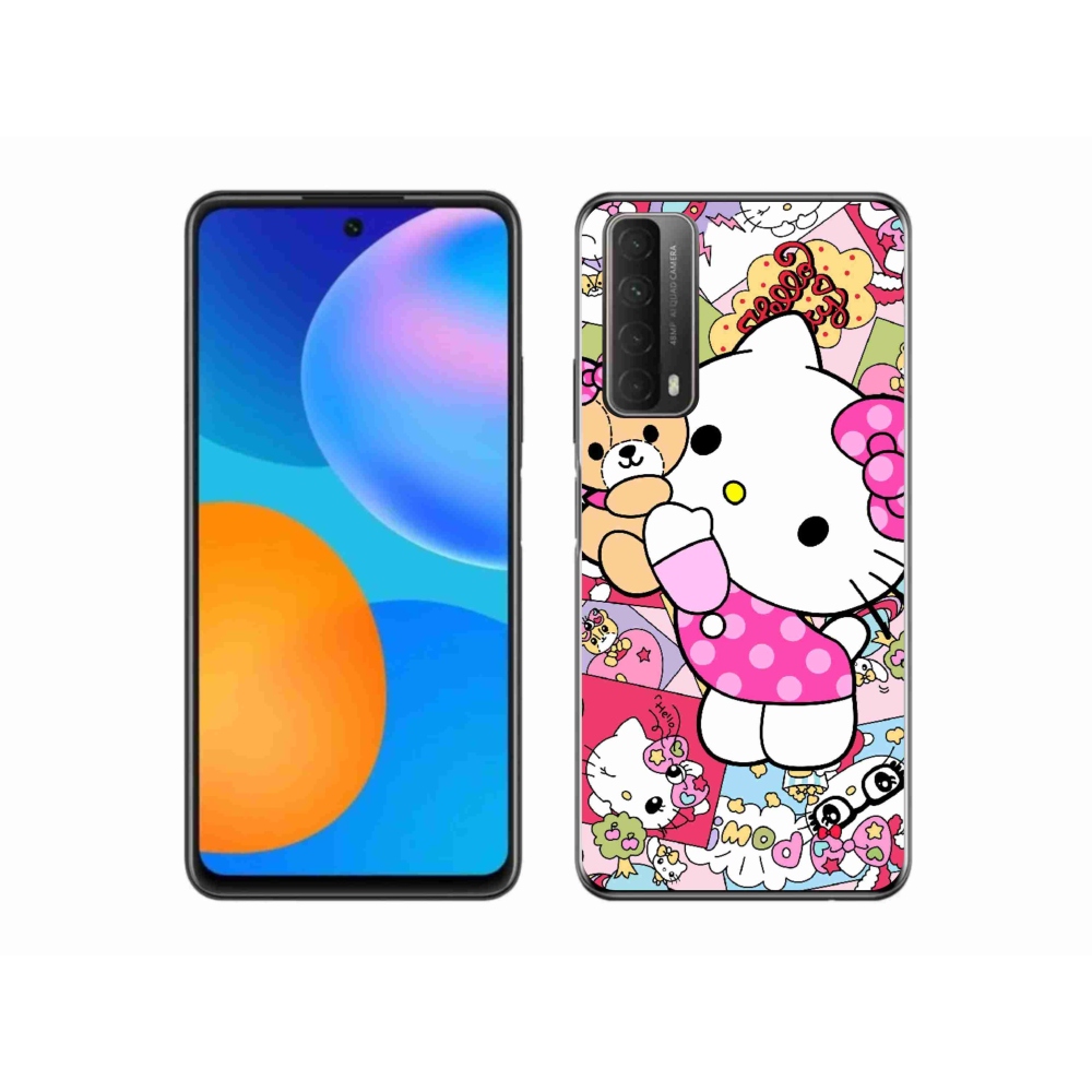 mmCase gél tok a Huawei P Smart (2021) készülékhez – aranyos cica