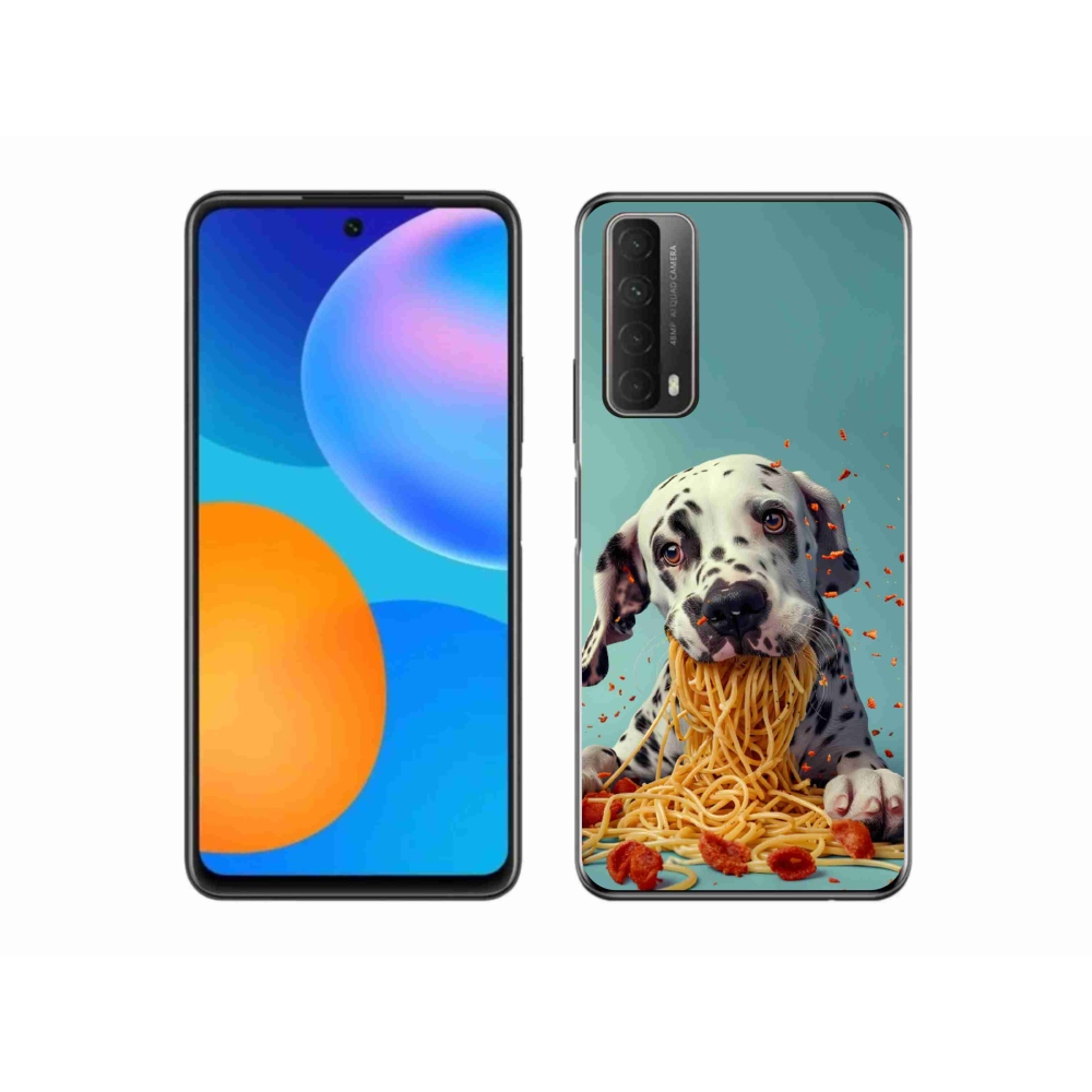 mmCase gél tok a Huawei P Smart (2021) készülékhez – dalmát és spagetti