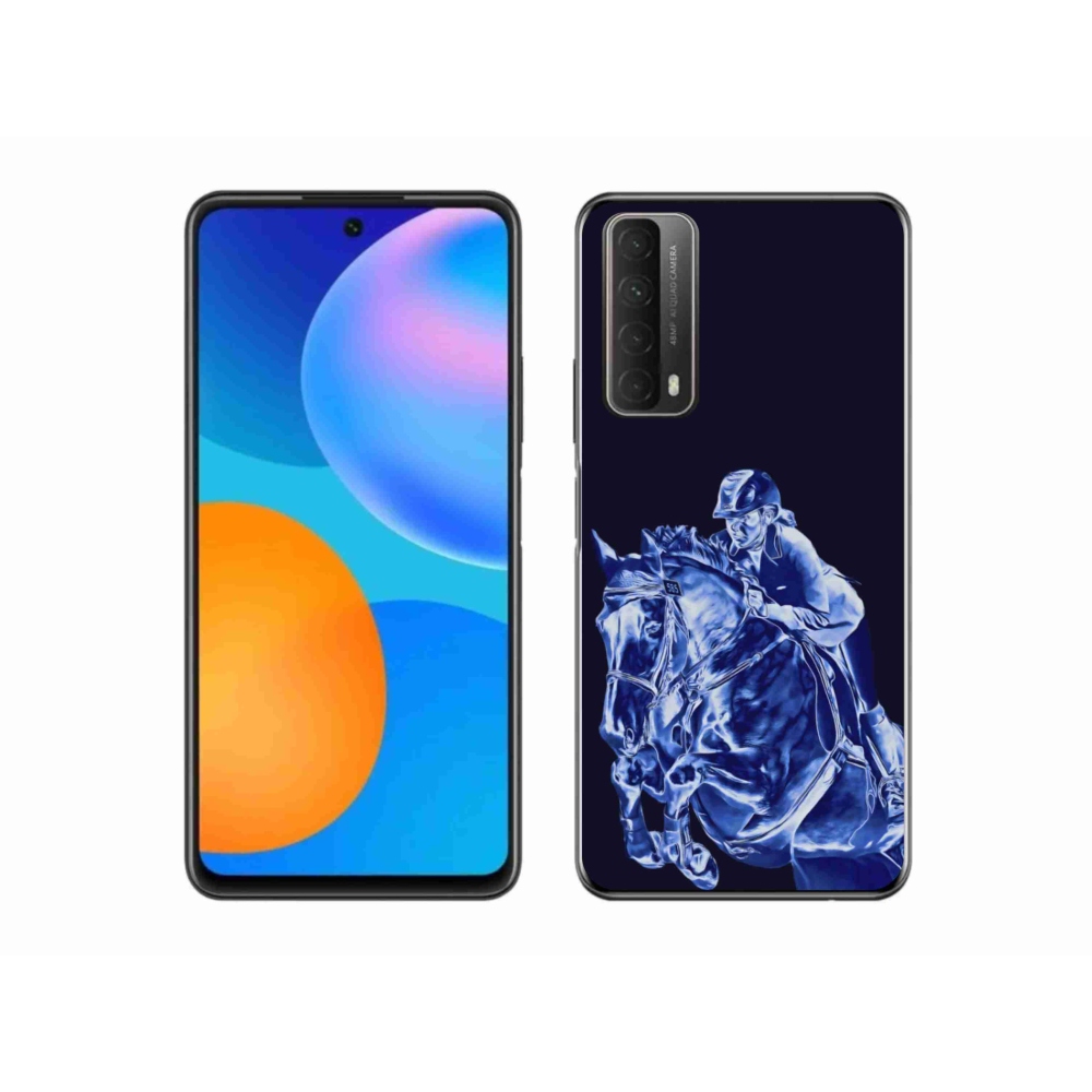 Zselés borítás mmCase a Huawei P Smart (2021) - versenylóhoz