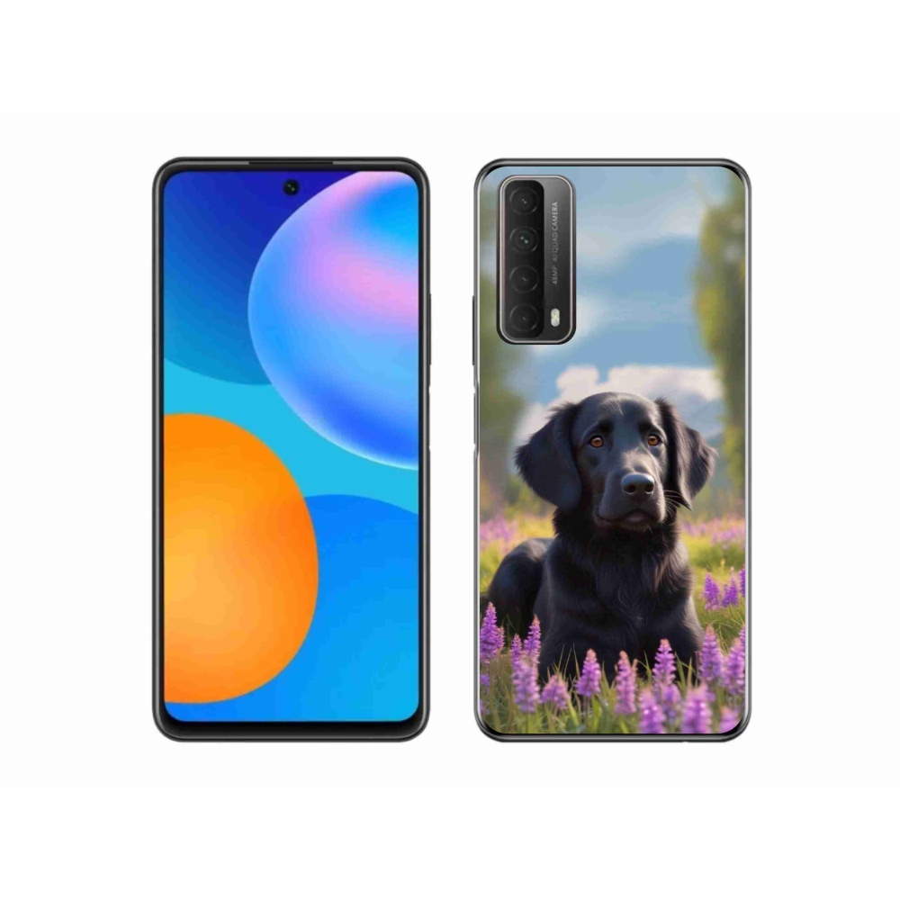 mmCase gél tok a Huawei P Smart (2021) készülékhez – elegáns fekete retriever