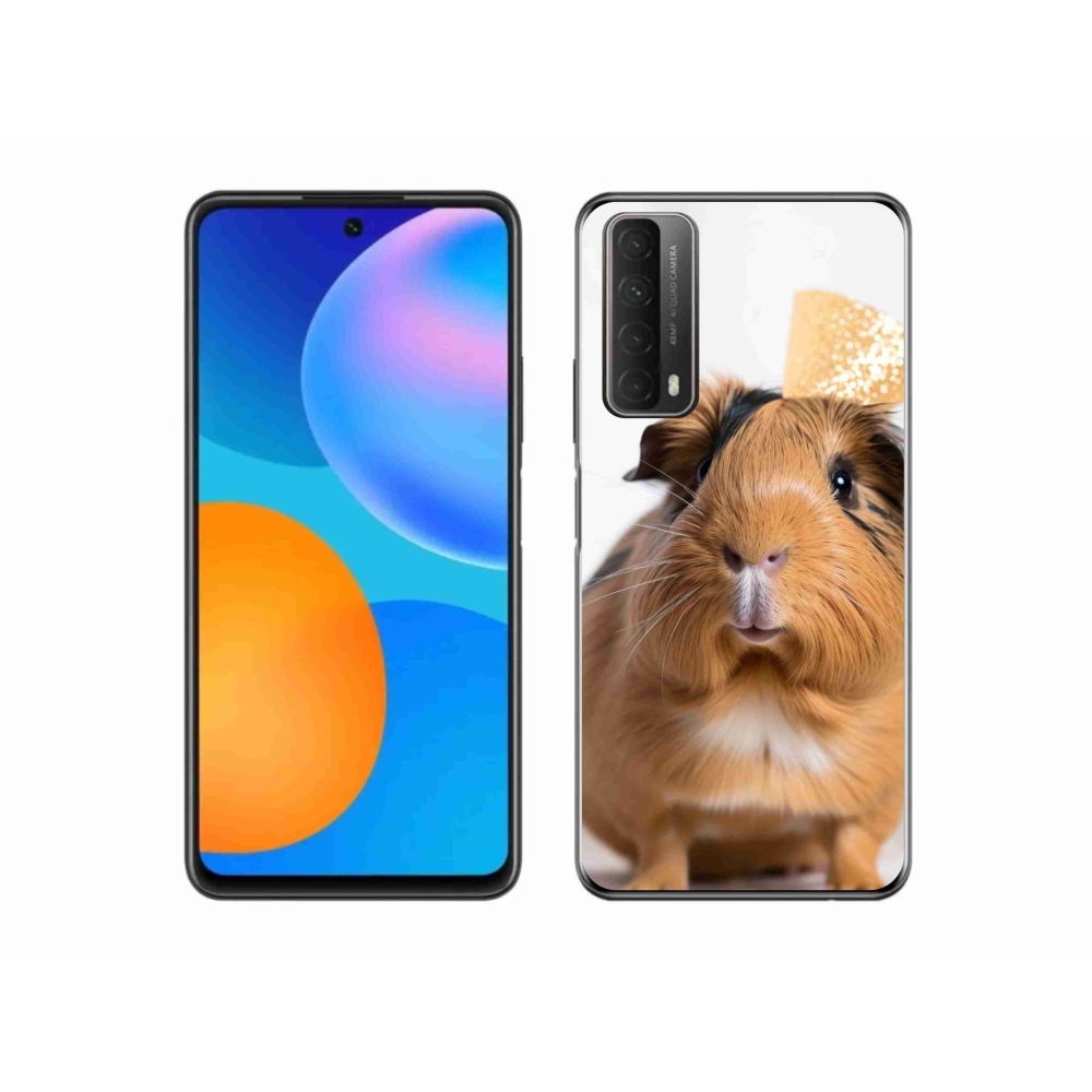 Zselés borító mmCase a Huawei P Smart (2021) - barna tengerimalachoz