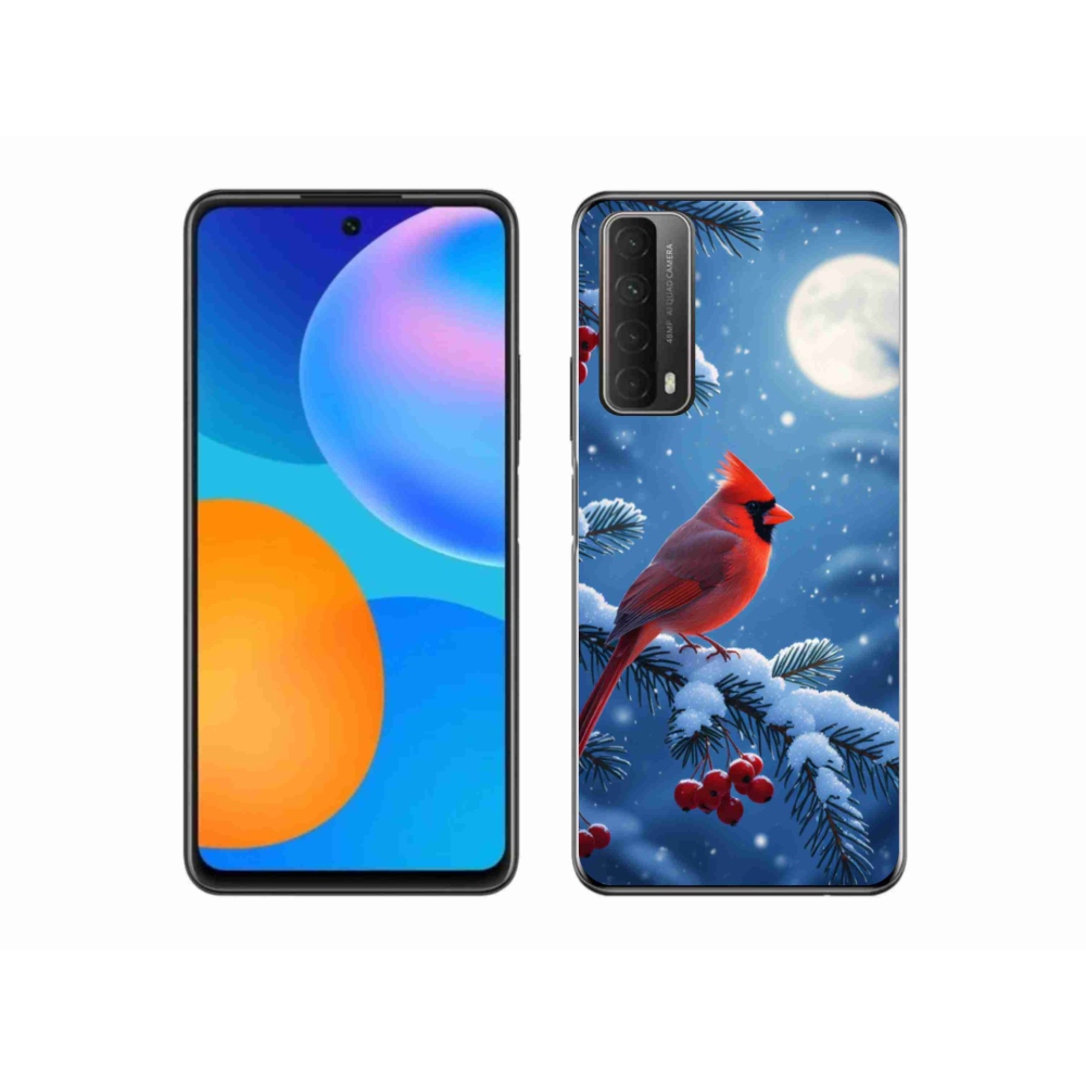 mmCase gél tok a Huawei P Smart (2021) készülékhez – bíborvörös