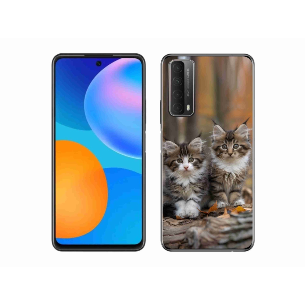 mmCase gél tok a Huawei P Smart (2021) készülékhez – macska duó 3