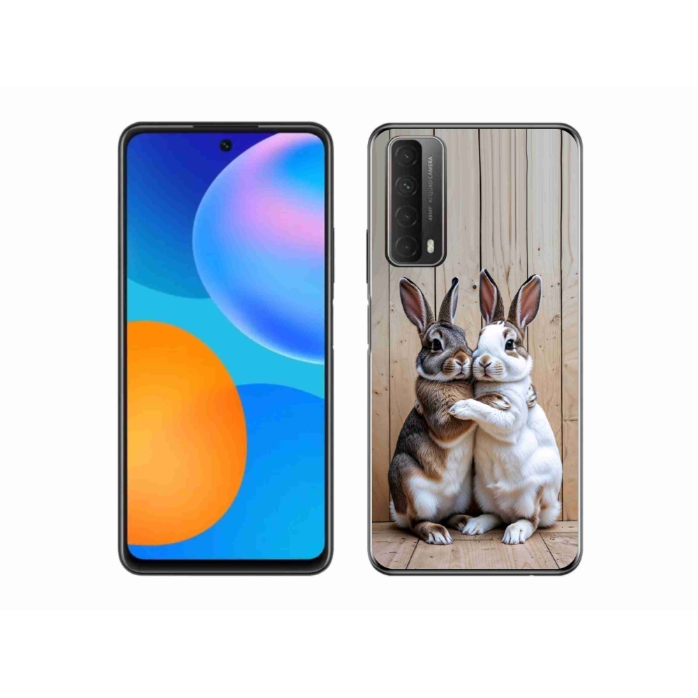 mmCase gél tok a Huawei P Smart (2021) készülékhez – nyuszi pár