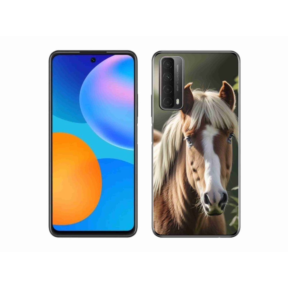 mmCase gél tok a Huawei P Smart (2021) készülékhez – világos sörényű ló