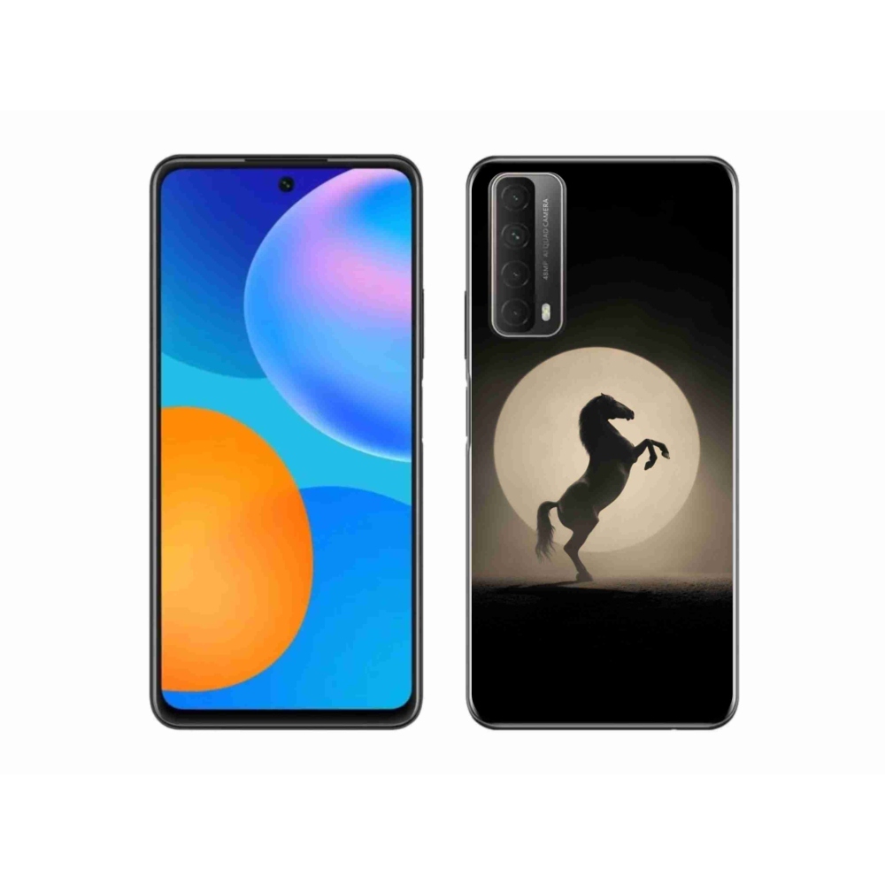 Zselés borítás mmCase a Huawei P Smart (2021) - ló sziluettben