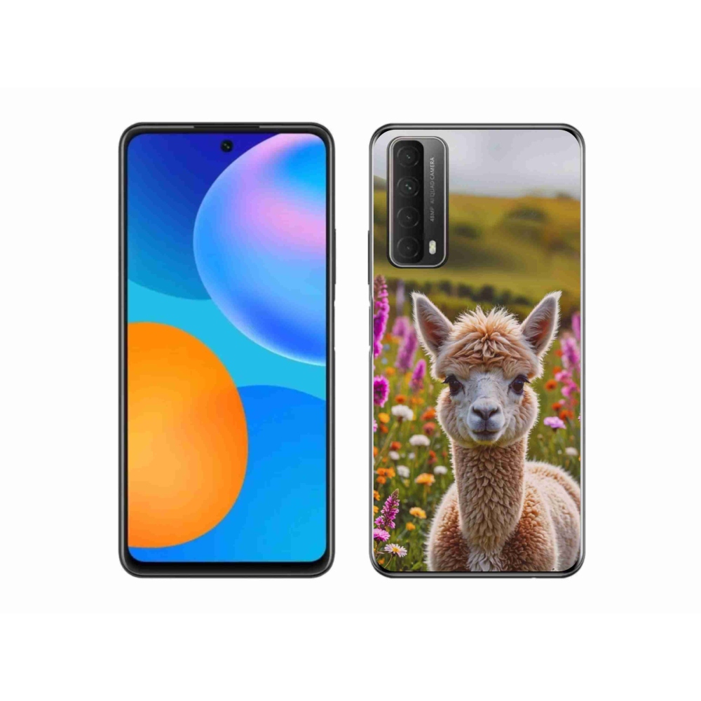 mmCase gél tok a Huawei P Smart (2021) készülékhez – láma a réten