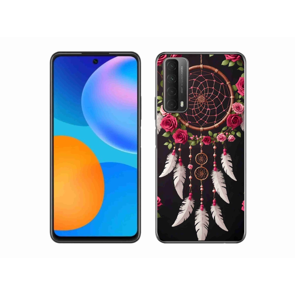 mmCase gél tok a Huawei P Smart (2021) készülékhez – álomfogó rózsákkal