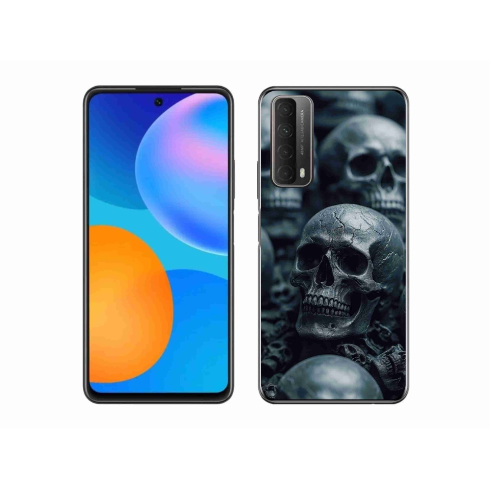 Zselés borítás mmCase a Huawei P Smart (2021) - koponya 2