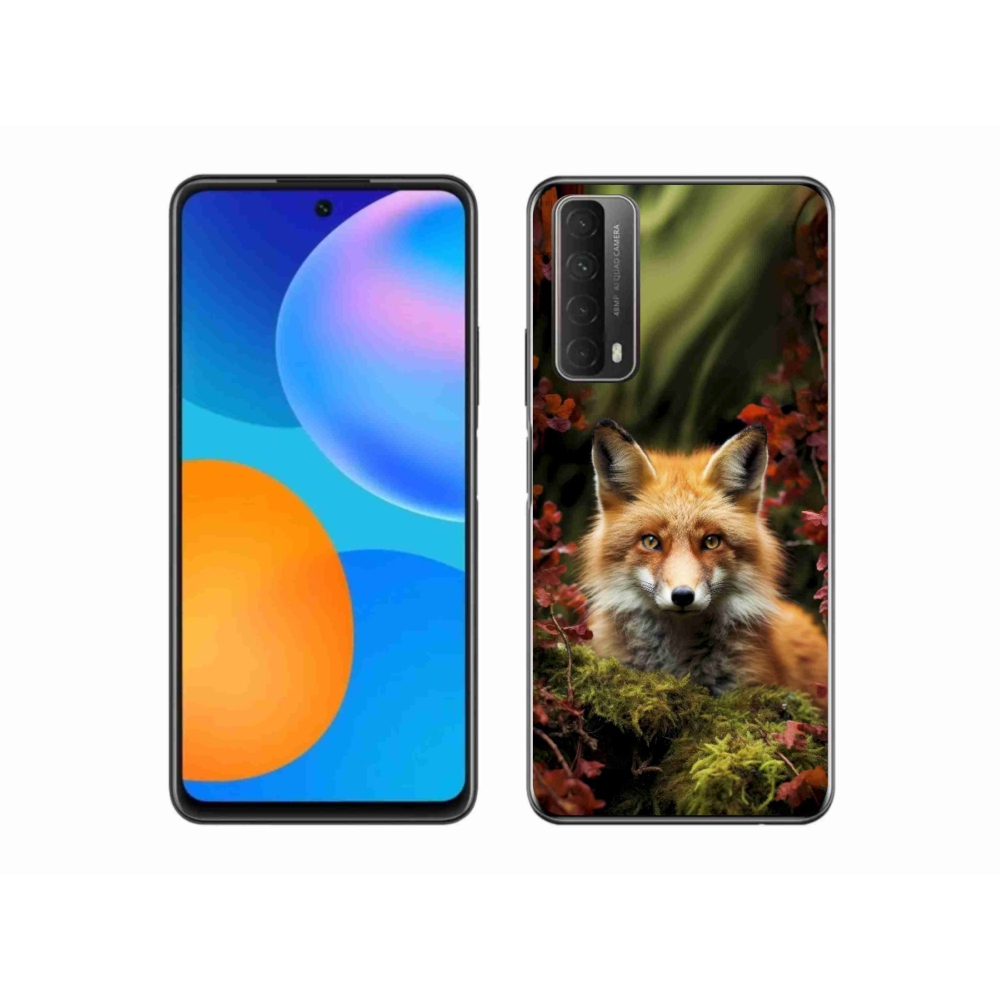 mmCase gél tok a Huawei P Smart (2021) készülékhez – róka az erdőben
