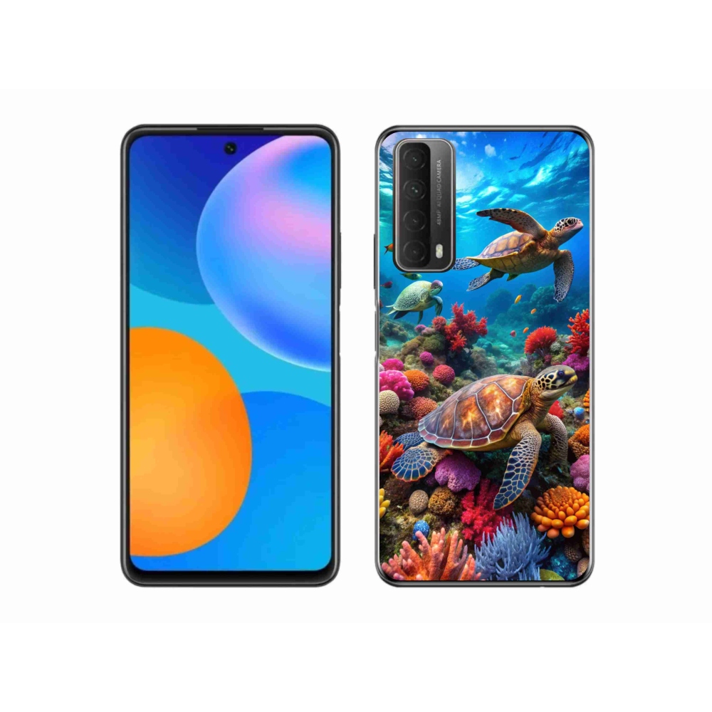 Zselés borítás mmCase a Huawei P Smart (2021) - Sea World 2