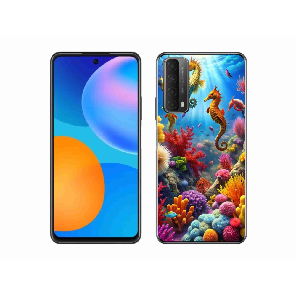 Zselés borítás mmCase a Huawei P Smart (2021) - Sea World 3