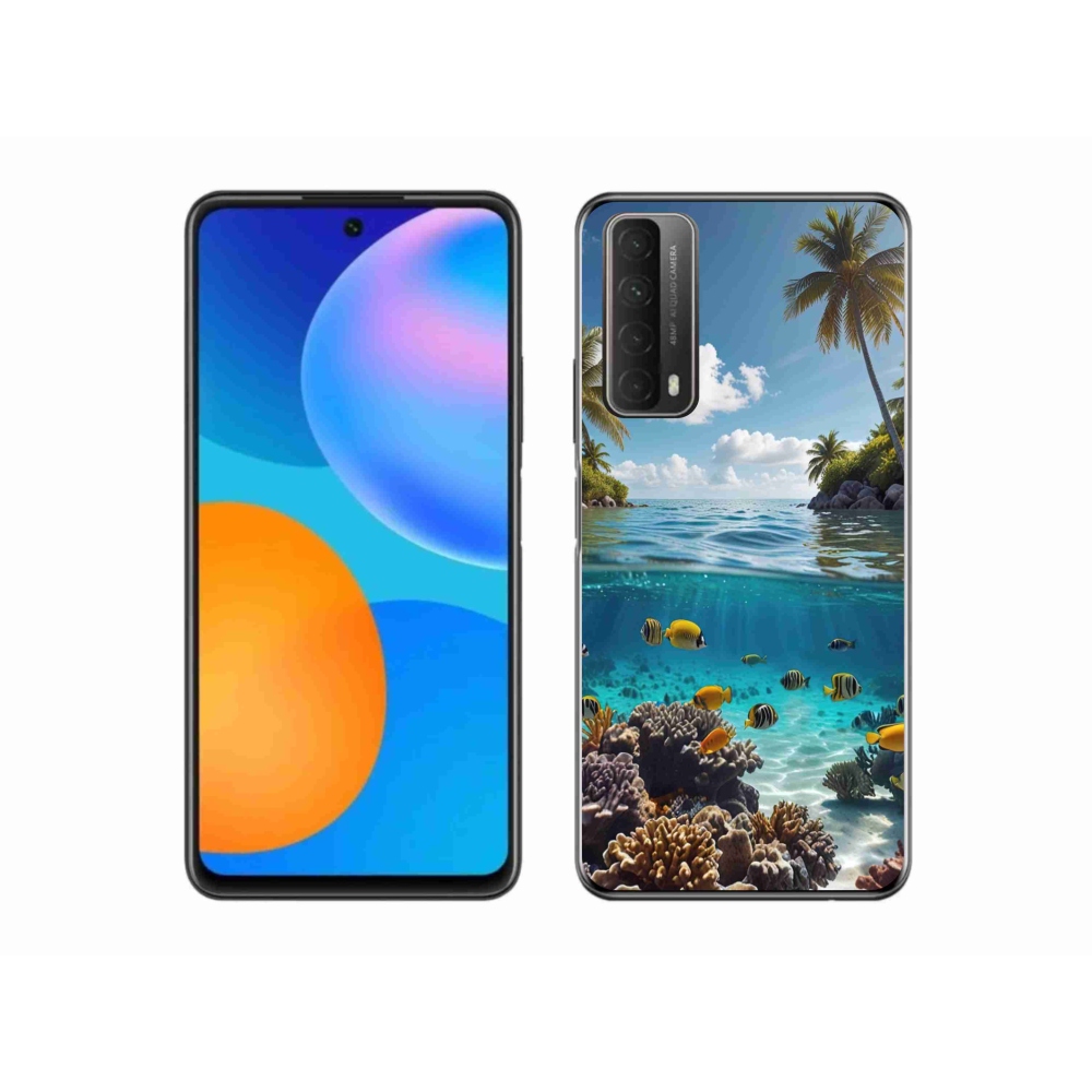 Zselés borítás mmCase a Huawei P Smart (2021) - Sea World 4