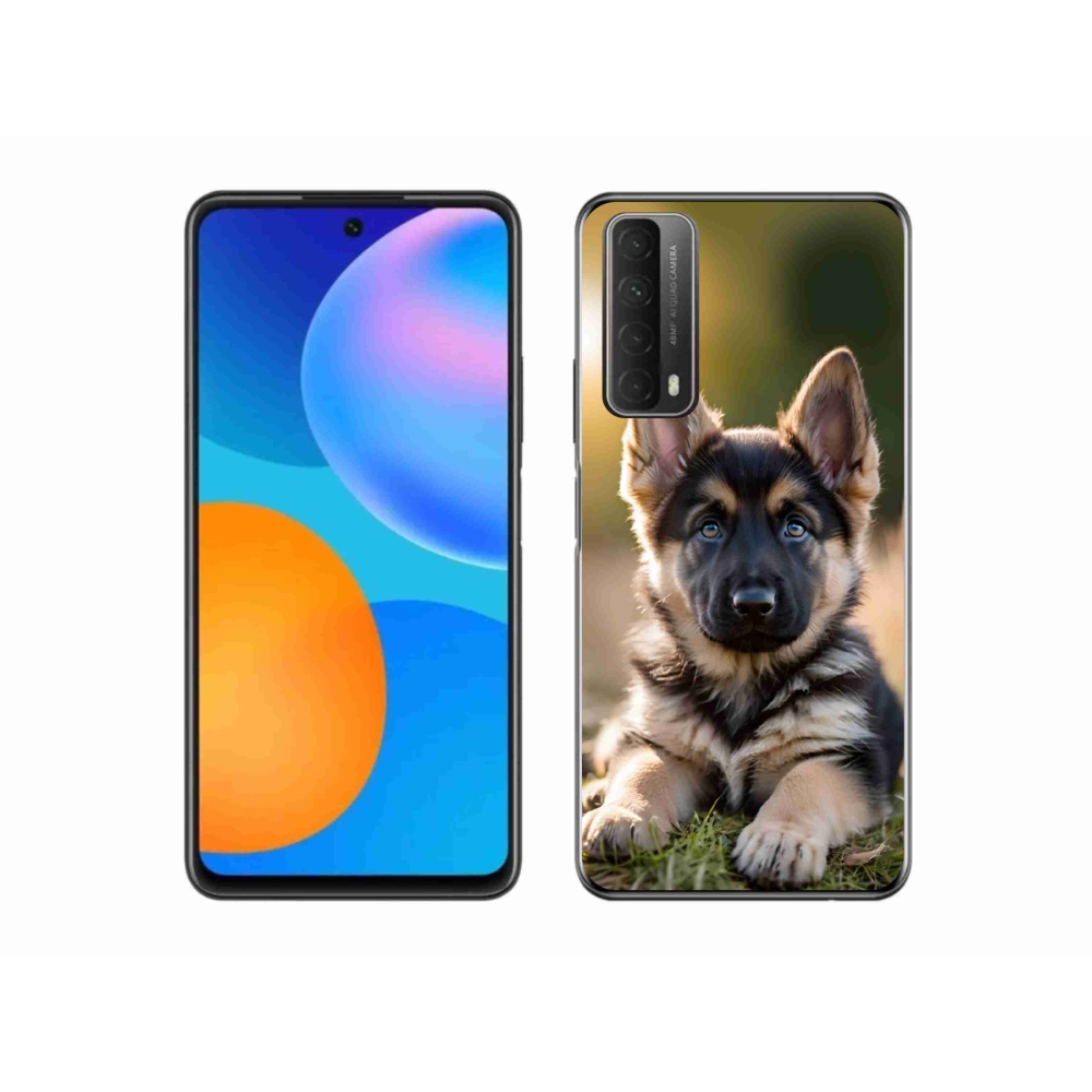 mmCase gél tok a Huawei P Smart (2021) készülékhez – német juhászkutya a természetben