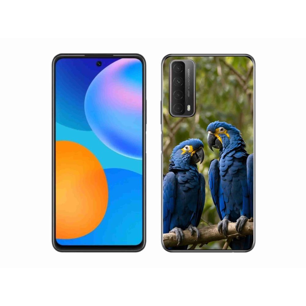 mmCase gél tok a Huawei P Smart (2021) készülékhez – papagáj páros