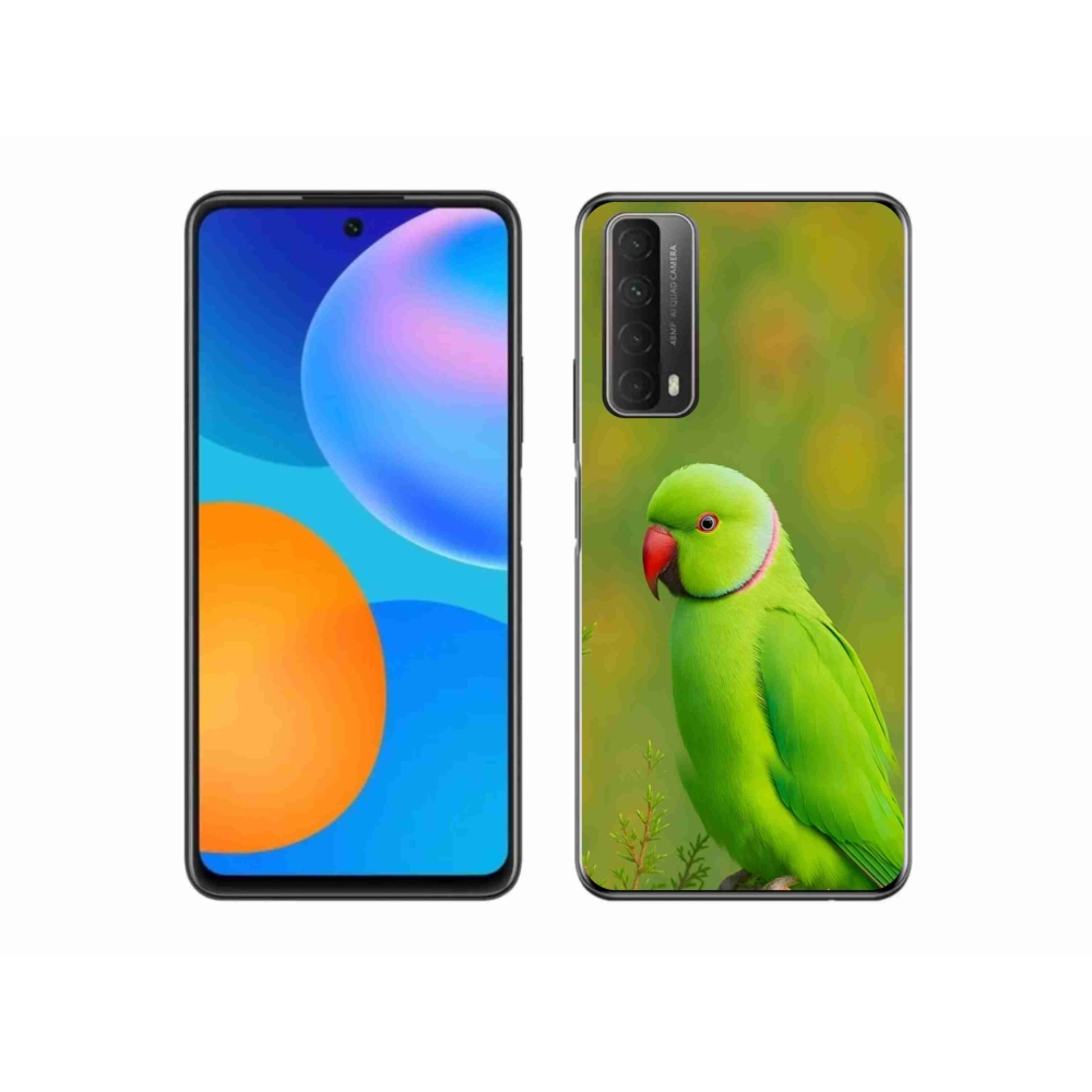 Zselés borítás mmCase a Huawei P Smart (2021) - papagáj alexander 2