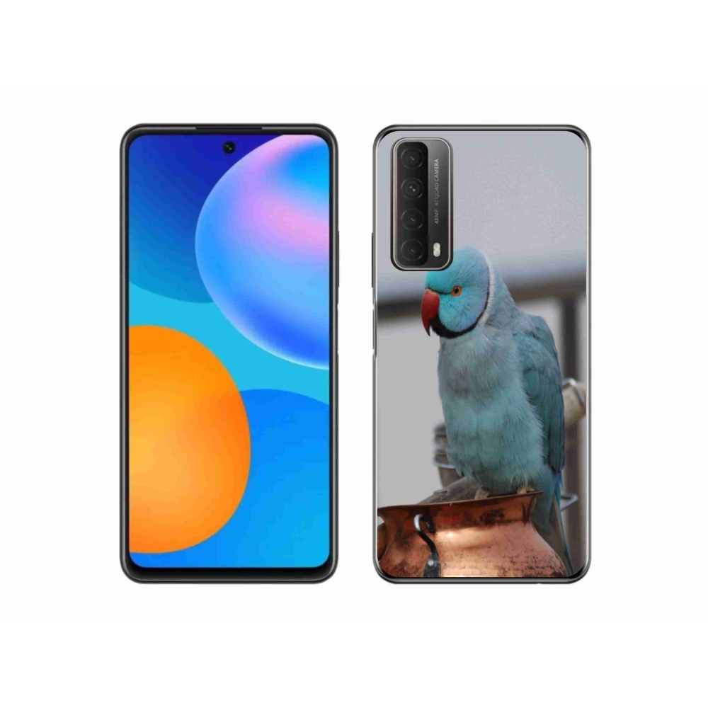 Zselés tok mmCase a Huawei P Smart (2021) - papagáj alexander kék