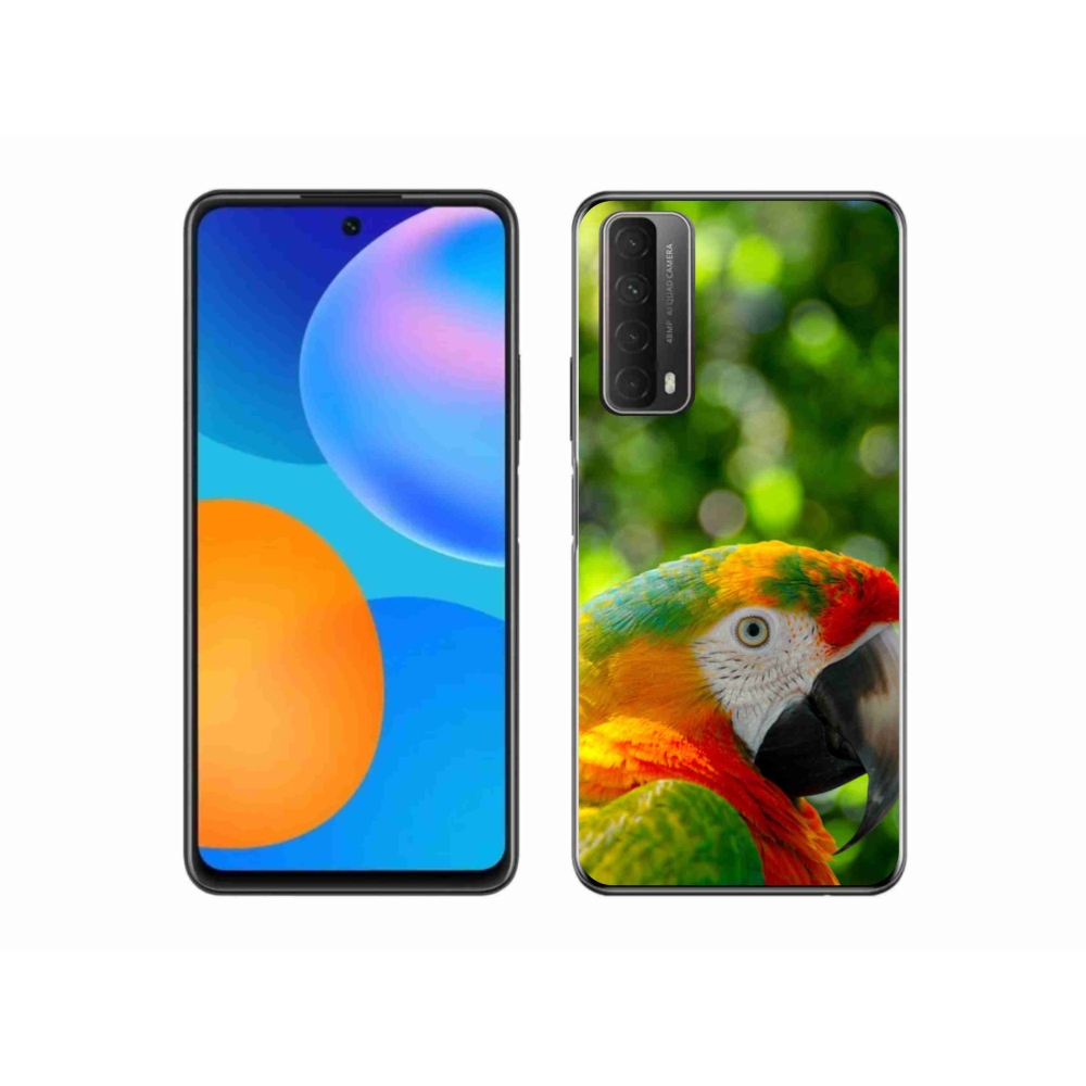 Gél borítás mmCase a Huawei P Smart (2021) - papagáj ara 3