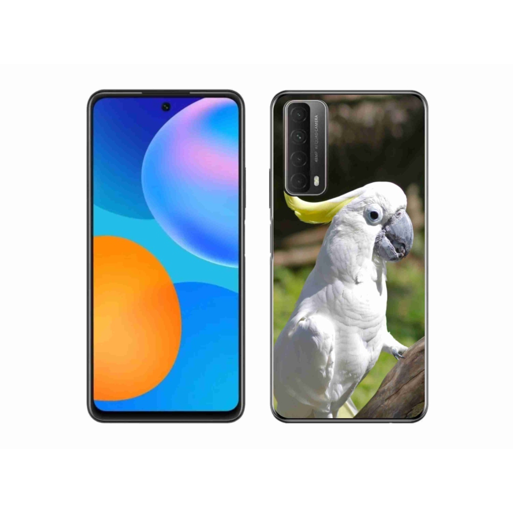 Zselés borítás mmCase a Huawei P Smart (2021) - papagáj kakadu 2