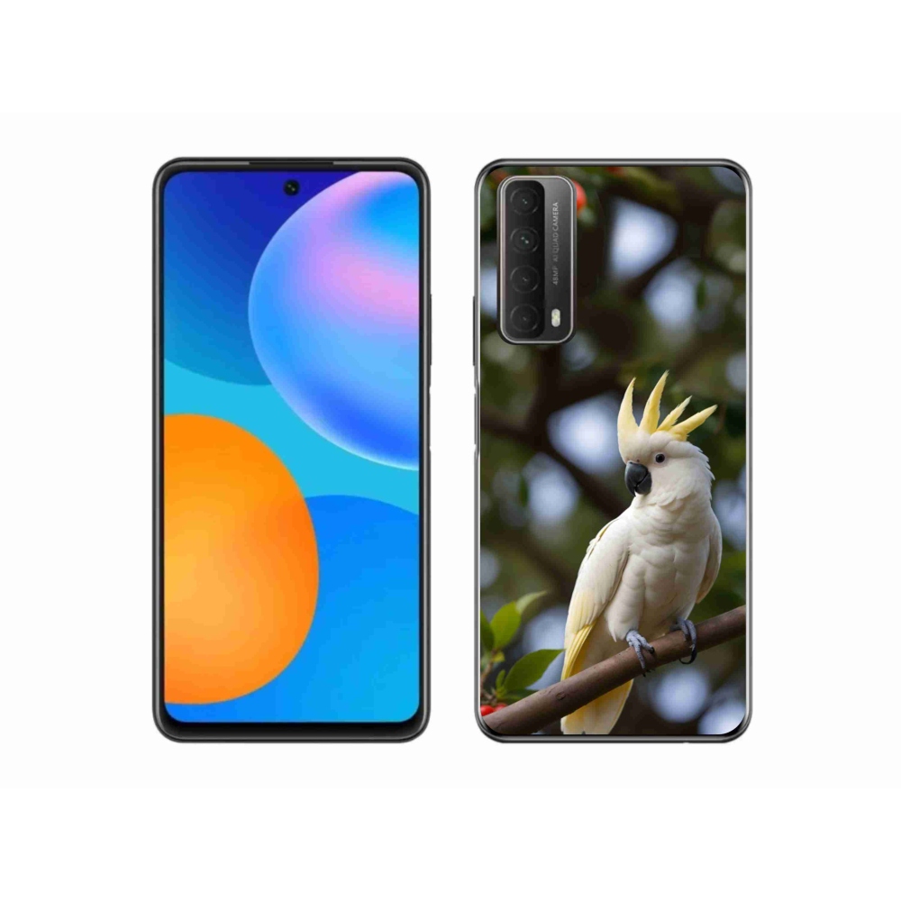 mmCase gél tok a Huawei P Smart (2021) készülékhez – kakadu papagáj 3