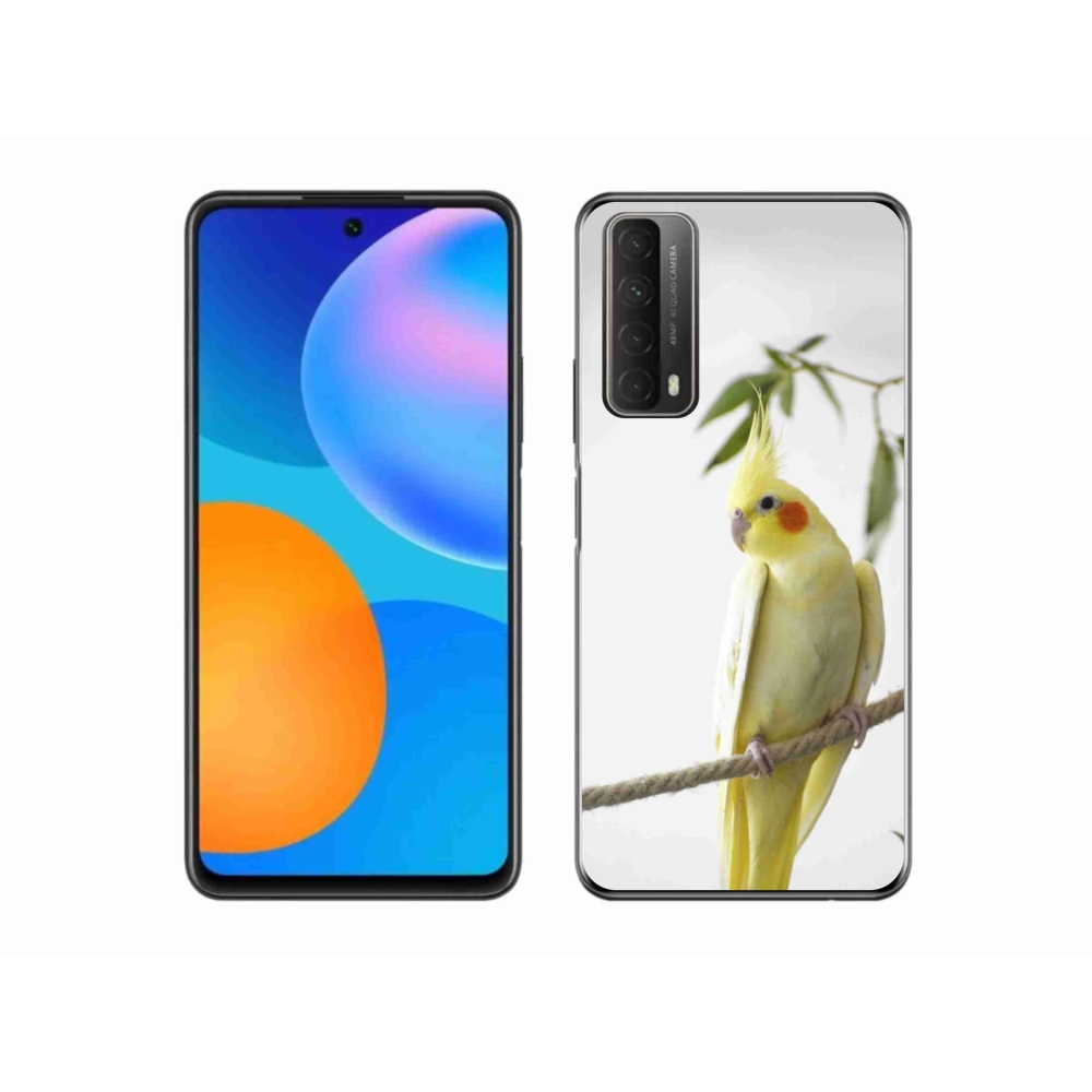 mmCase gél tok a Huawei P Smart (2021) készülékhez – tollas papagáj