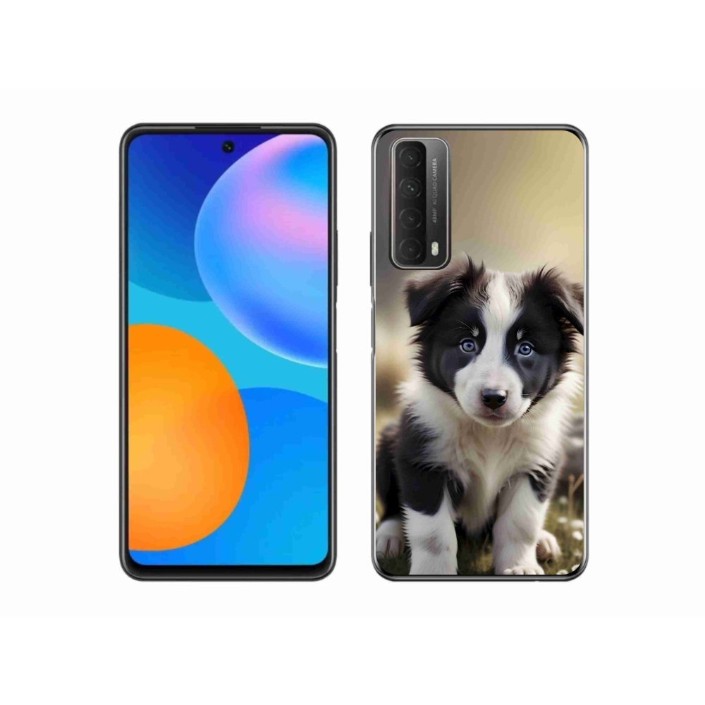 mmCase gél tok a Huawei P Smart (2021) készülékhez – aranyos border collie