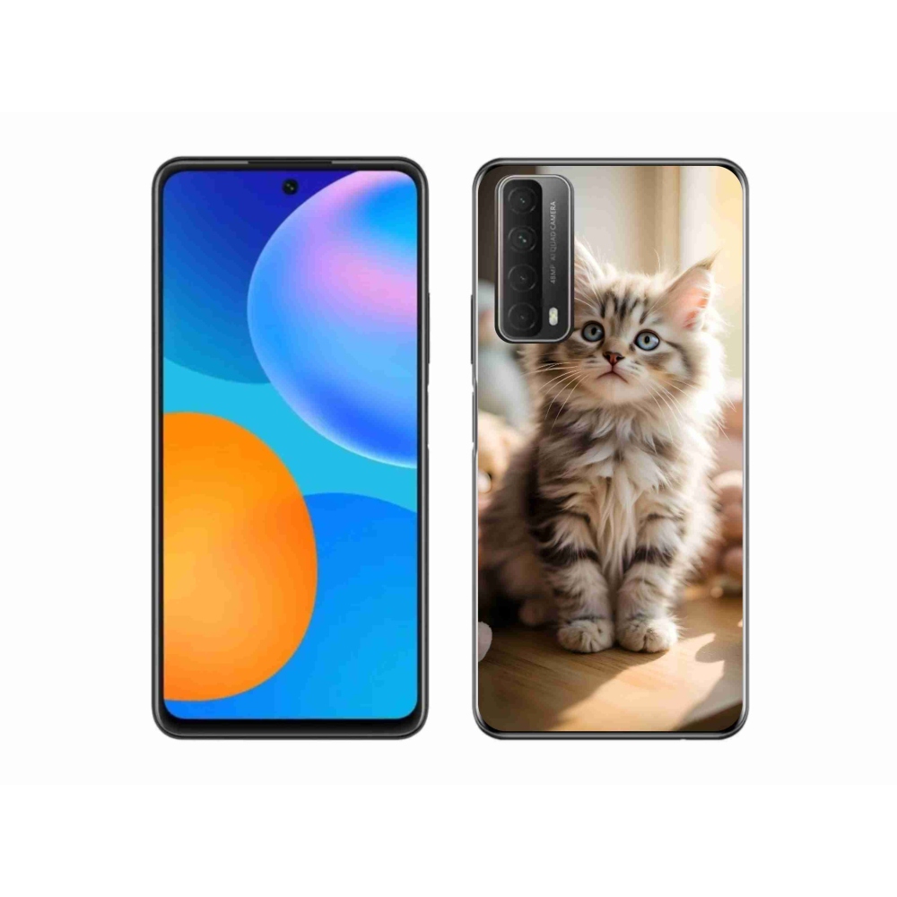 mmCase gél tok a Huawei P Smart (2021) készülékhez – aranyos cica 10