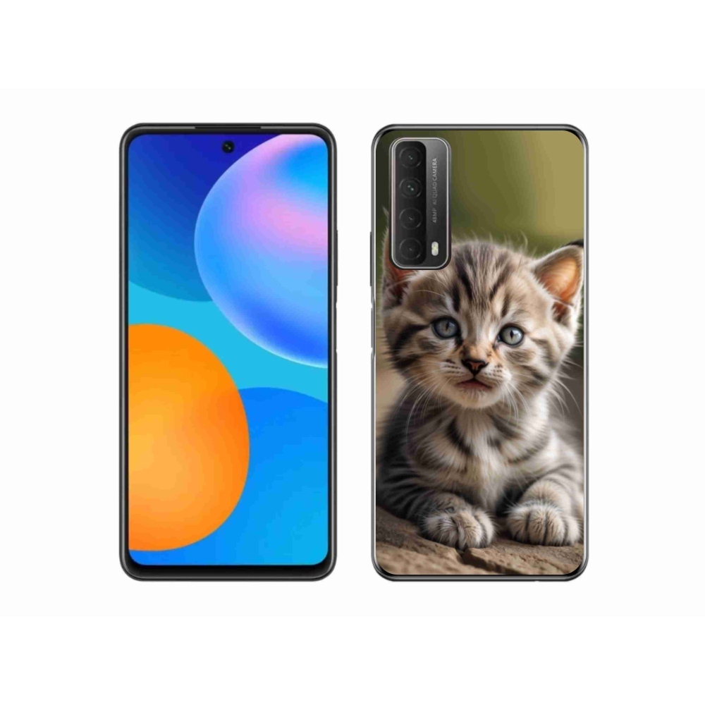 Gél borító mmCase a Huawei P Smart (2021) - aranyos cica 9