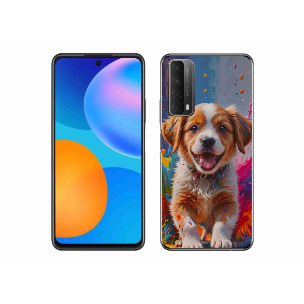 Gél borító mmCase a Huawei P Smart (2021) - aranyos kiskutya 3