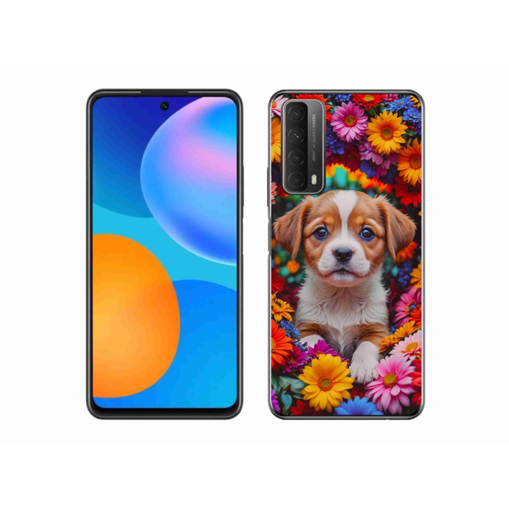 Gél borítás mmCase a Huawei P Smart (2021) - aranyos kiskutya