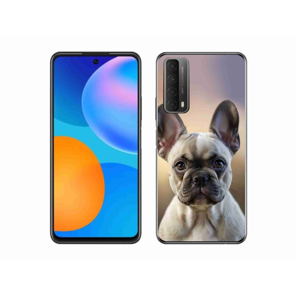 mmCase gél tok a Huawei P Smart (2021) készülékhez – aranyos francia buldog