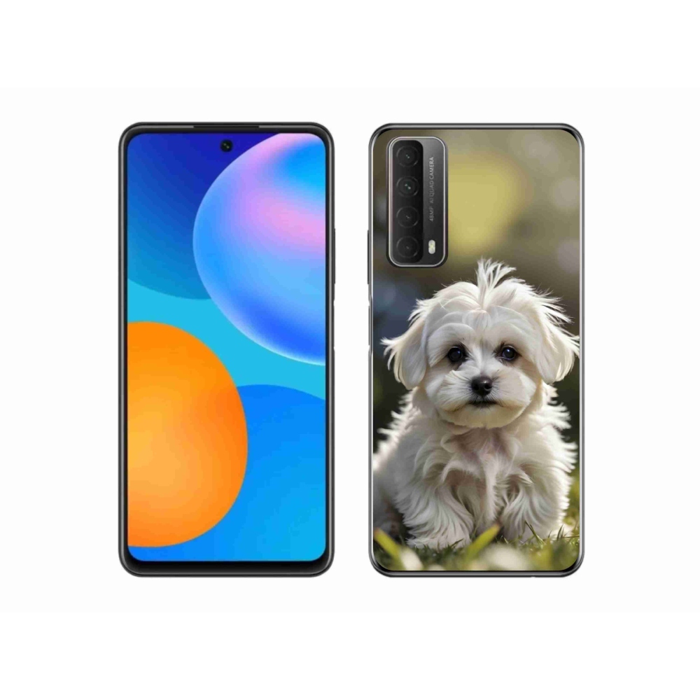 mmCase gél tok a Huawei P Smart (2021) készülékhez – aranyos máltai kutyus
