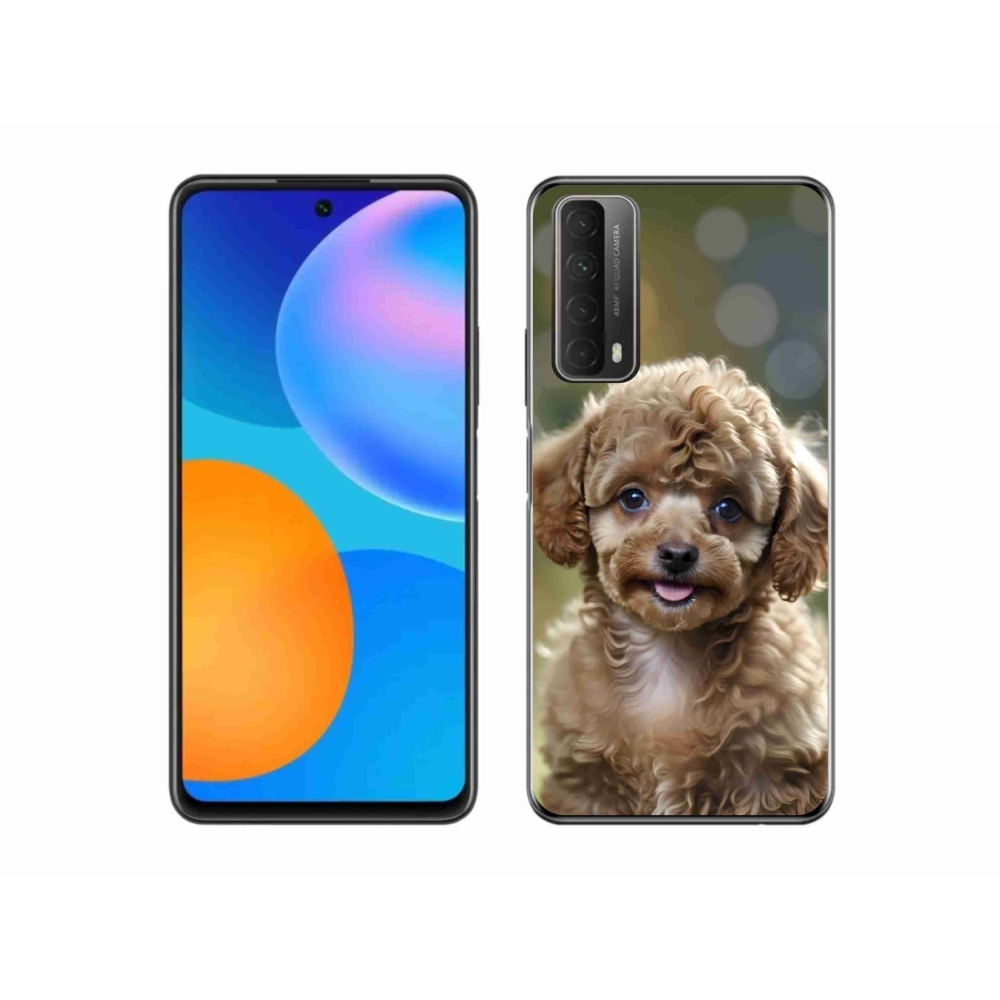 mmCase gél tok a Huawei P Smart (2021) készülékhez – aranyos pudli