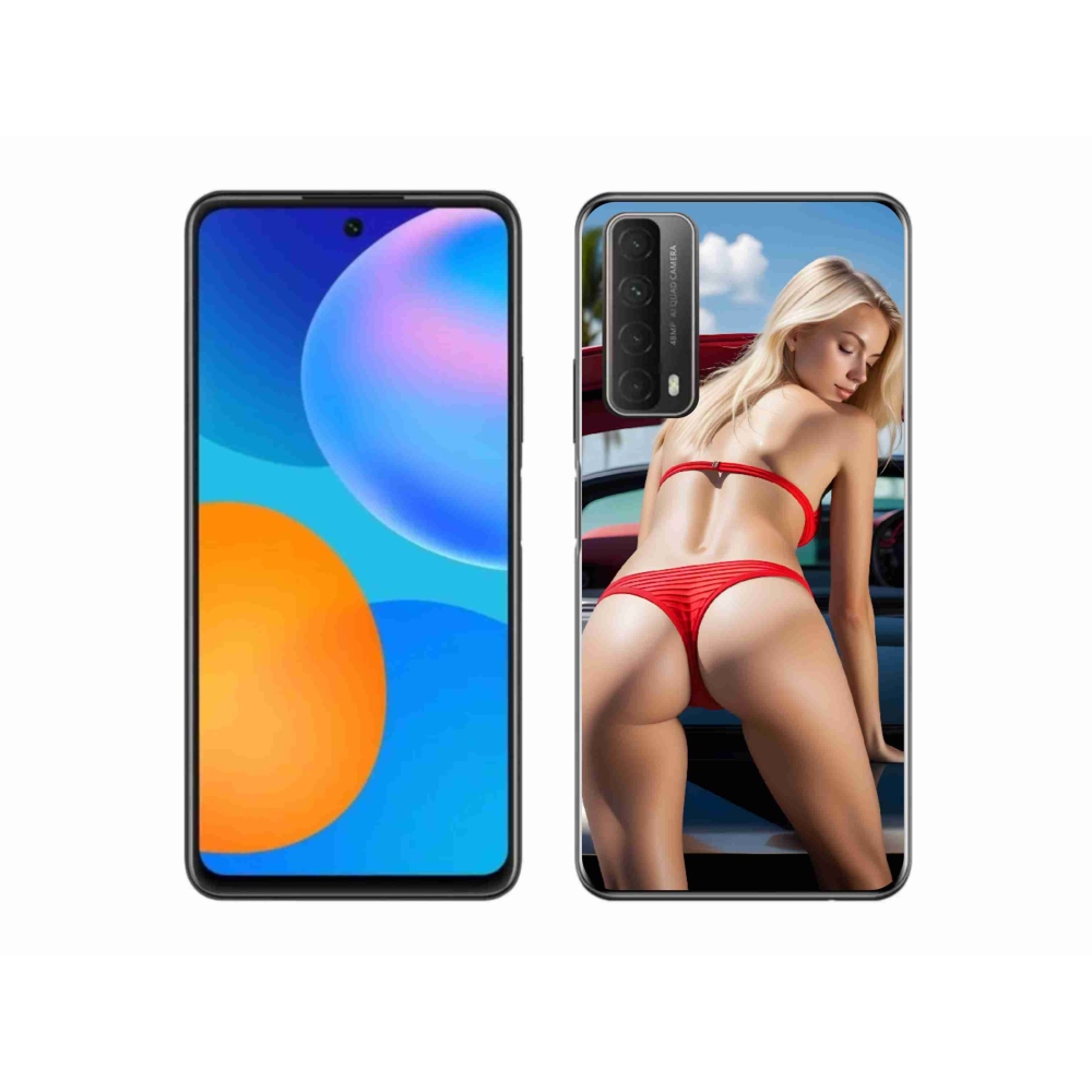 mmCase gél tok a Huawei P Smart (2021) készülékhez – szexi nő 2