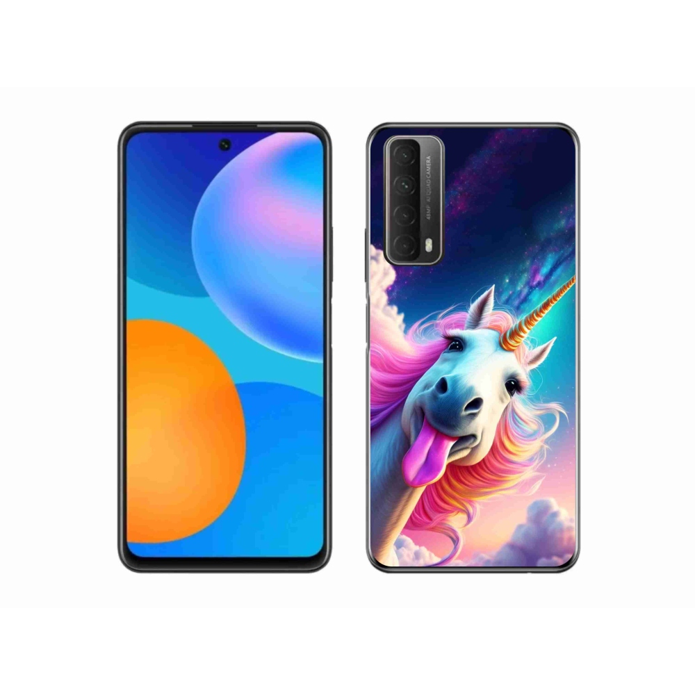 mmCase gél tok a Huawei P Smart (2021) készülékhez – őrült egyszarvú