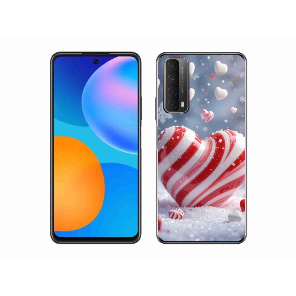 Gél borítás mmCase a Huawei P Smart (2021) - édes szív