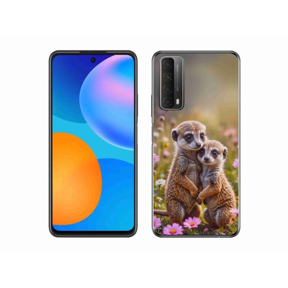 mmCase gél tok a Huawei P Smart (2021) készülékhez – szurikáta-duó