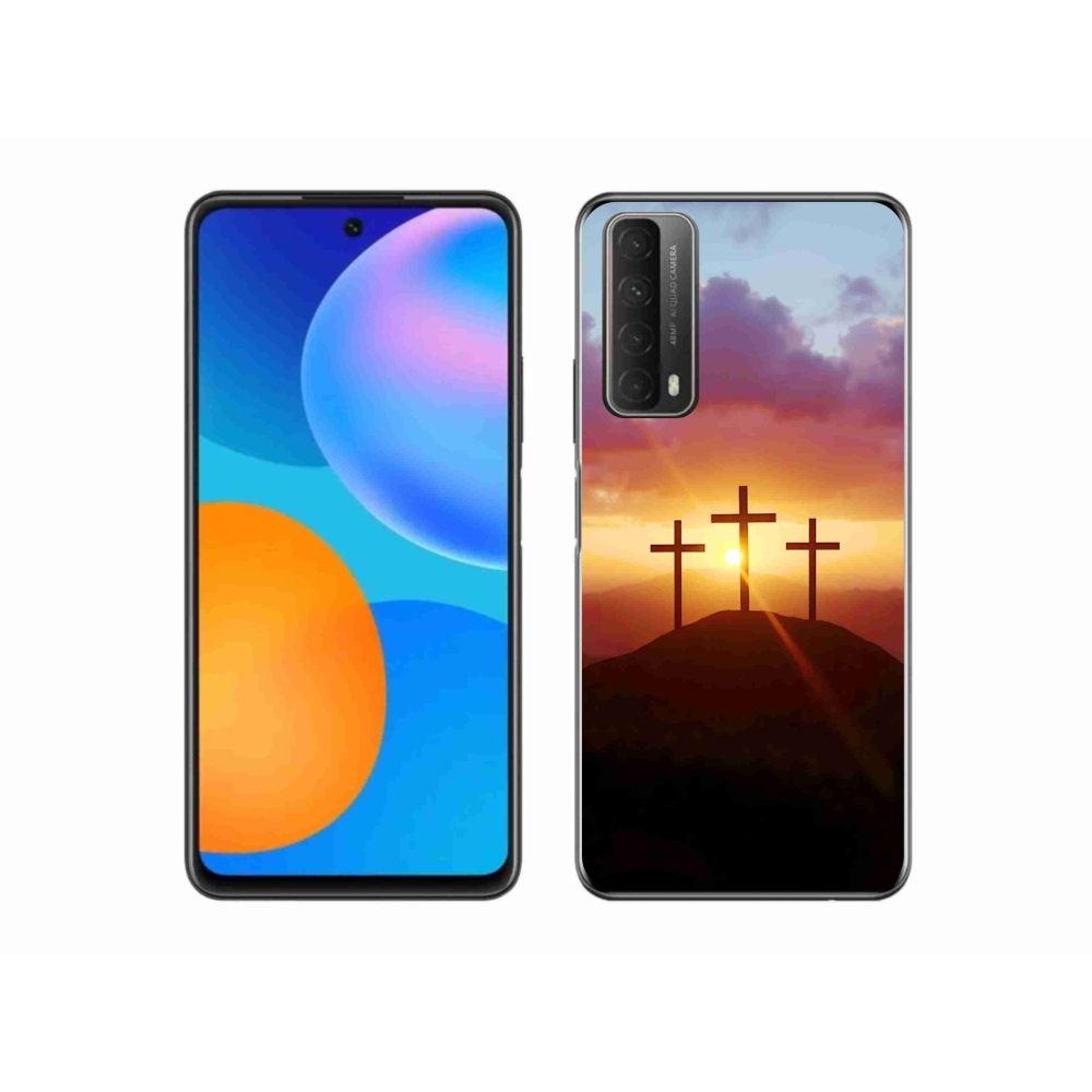 Zselés borítás mmCase a Huawei P Smart (2021) - három kereszt