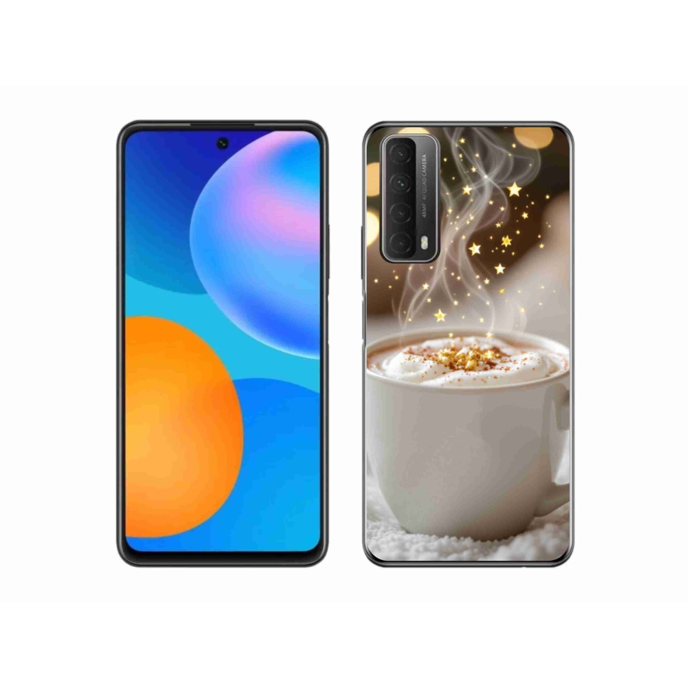 Gél borítás mmCase a Huawei P Smart (2021) - Karácsonyi forró ital